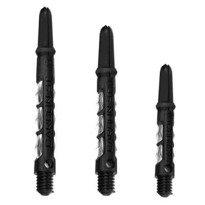 Afbeelding van Harrows ST carbon dartpijlen met piramideringen, tweenie, transparant