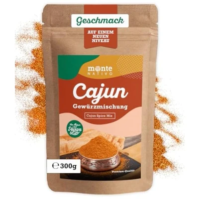 Afbeelding van Cajun Monte Nativo kruidenmix (300 g) zacht gedroogd kruidenmengsels voor de Amerikaanse keuken Spice Rub