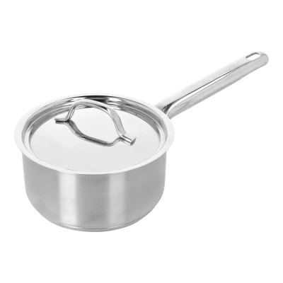 Afbeelding van Demeyere Resto 3 Steelpan Met Deksel 16 Cm 1,5 L