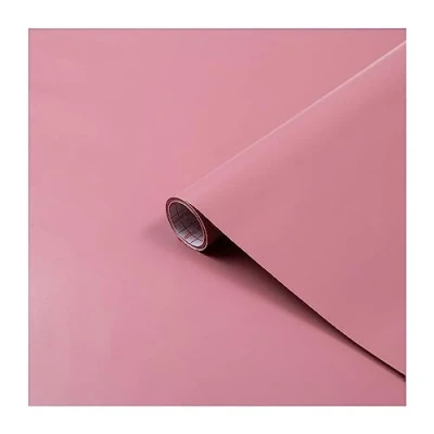 Afbeelding van d c fix Design Zelfklevende decoratiefolie voor meubels, effen, satijn, 67,5 x 200 cm, asroze