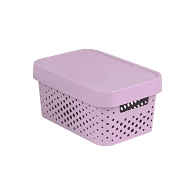 Afbeelding van Curver Opengewerkte container met Infinity deksel 4.5L roze