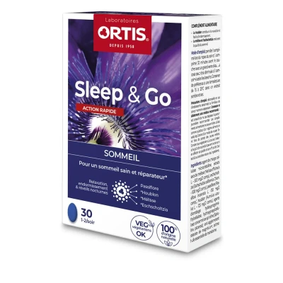 Afbeelding van Ortis Sleep en Go 30 tabletten