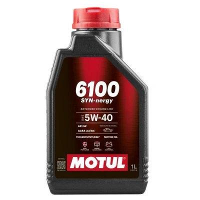 Afbeelding van Motul 6100 Syn nergy 5W 40 5L Motorolie 112927 BMW: 1 Hatchback, 3 Touring, 5 Saloon, VOLKSWAGEN: GOLF 7, 6, Polo IV Hatchback