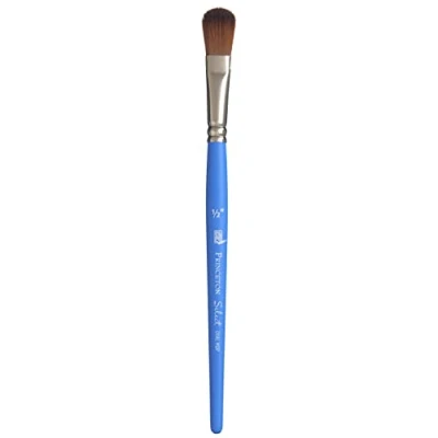 Afbeelding van Princeton Art &amp; Selection Synthetische borstel Wave Brush Oval bezem 1/2/1,27 cm Breedte