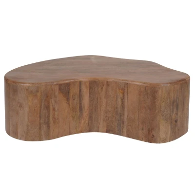 Afbeelding van Home67 Salontafel Zina 107 x 80 cm Mangohout