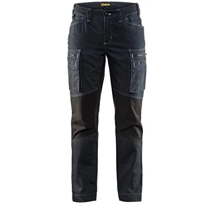 Afbeelding van Blaklader Service Werkbroek Dames stretch 7159 1142 Vrouwen Navy/Zwart 34