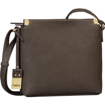 Afbeelding van Gabor Gela, schoudertas M voor dames, donkertaupe, M, Donkere taupe