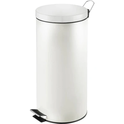 Afbeelding van Pedaalemmer 30 liter wit