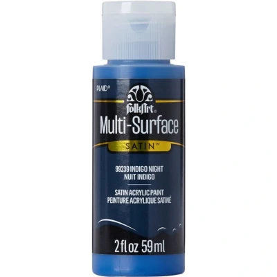Afbeelding van Folkart multi surface acrylverf 99239 indigo night 59 ml