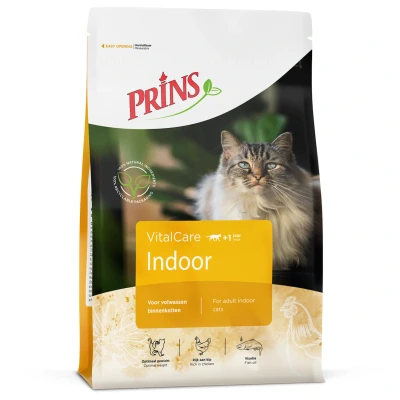 Afbeelding van Prins Vitalcare Indoor Gevogelte Kattenvoer 400 g