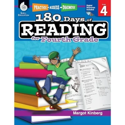 Afbeelding van 180 Days of Reading for Fourth Grade (Grade 4)