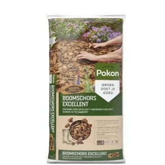 Afbeelding van Boomschors Pokon 40 liter (Excellent, 100% natuurlijk)