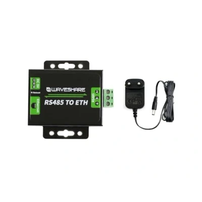 Afbeelding van Waveshare RS485 naar Ethernet Converter M0 Series 32 bit Arm Processor Ondersteunt DNS Domain Name Resolution Customized Registratie Packets Heartbeat Configureerbaar via Webpage Get and Post