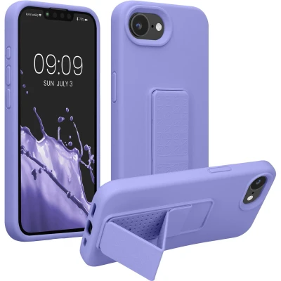 Afbeelding van kwmobile back cover voor smartphone geschikt Apple iPhone 16e 1x beschermhoesje van kunststof In lavendel