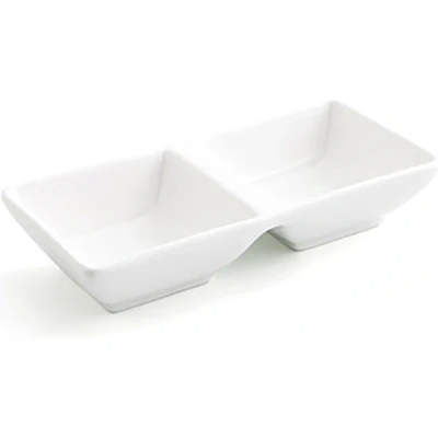 Afbeelding van Snackdienblad Quid Select Wit Keramisch 15 x 7 cm (12 Stuks) (Pack 12x)