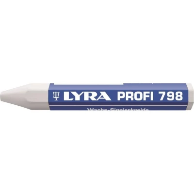 Afbeelding van Lyra 4880001 Wasmerkkrijt Profi 798 Wit (12st)