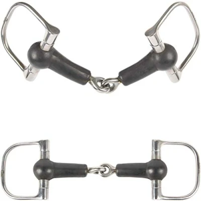 Afbeelding van Harry&#039;s Horse D trens Rubber 12,5cm