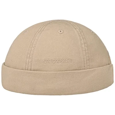 Afbeelding van STETSON Ocala docker Muts van katoen voor heren, zomerbeanie hoofddeksel cups, klittenbandsluiting lente zomer, Donkergroen