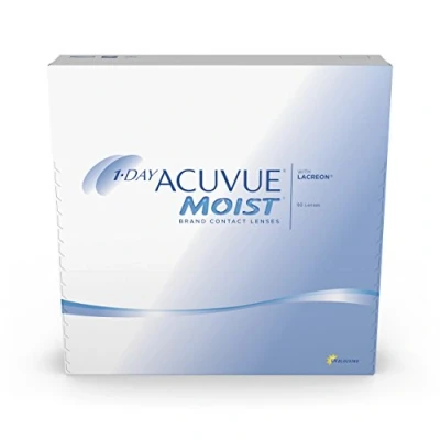 Afbeelding van 1.00 1 DAY ACUVUE® MOIST 90 pack Daglenzen BC 9.00 Contactlenzen