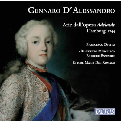Afbeelding van Gennaro D&#039;Alessandro: Arie Dall&#039;opera Adelaide, Hamburg 1744