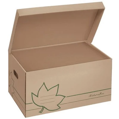 Afbeelding van Fast Treillet Nature Line Container, kraftpapier, bruin, 10 stuks