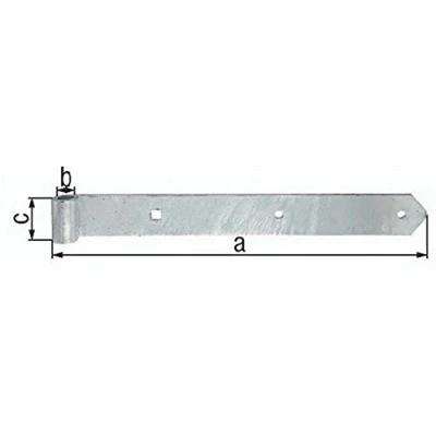 Afbeelding van GAH Alberts Beslag Heng Lengte 600 mm