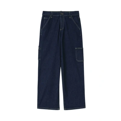 Afbeelding van s.Oliver MID RISE WIDE LEG Tasche Relaxed fit jeans voor kinderen, Maat: 146xREG, Blau