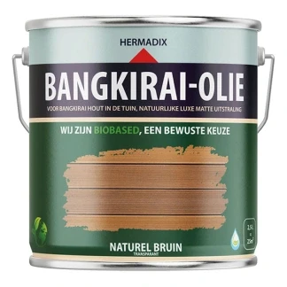 Afbeelding van Hermadix Bangkirai olie 2,5 liter Bankirai