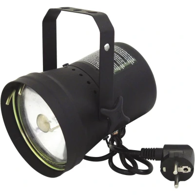 Afbeelding van Eurolite Par 36 T Pinspot Met stekker Zwart Lamp Puntspot 230 V AC 50 Hz IP20