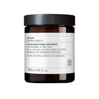 Afbeelding van Evolve Organic Beauty Superfood Shine Hair Mask 180ml Masker 180 ml