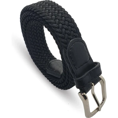 Afbeelding van Safekeepers elastische riem elastiek dames Stretch broekriem 110 Zwart