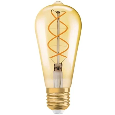Afbeelding van Osram LED Vintage 1906 fitting E27 warm wit 2000K 4W vervanging voor 25W lampen [energieklasse G]