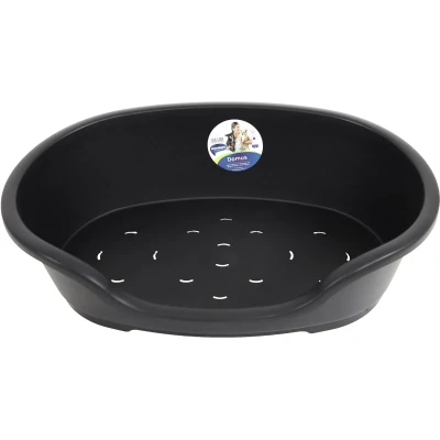 Afbeelding van Moderna plastic hondenmand 60 cm zwart Gebr. de Boon