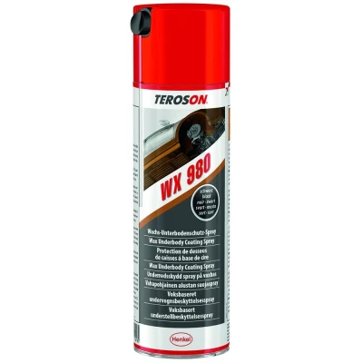 Afbeelding van TEROSON WX 980 794867 Anti corrosiebehandeling van wagenbodem spuitbus 500 Zwart 600