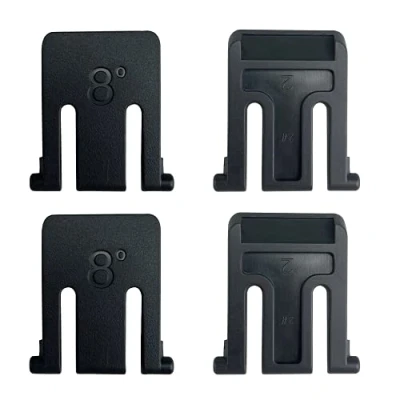Image de Lot de 4 supports clavier pour Logitech K200 K260 K270 K275 Noir