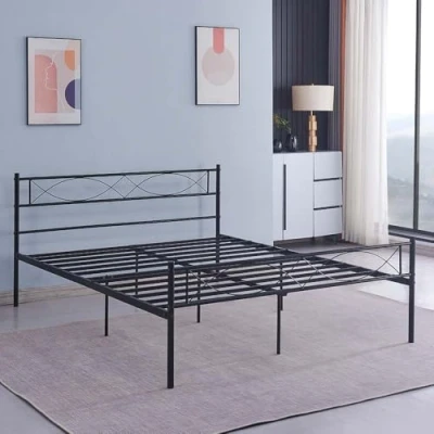 Afbeelding van Milton &amp; Oldbrook Tweepersoonsbed 160 x 200 cm Rafina Zwart