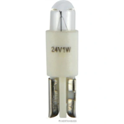 Afbeelding van HERTH+BUSS ELPARTS 89901231 Gloeilamp, instrumentenverlichting 24 1 Gloeilampfitting W2x4.6d Wit