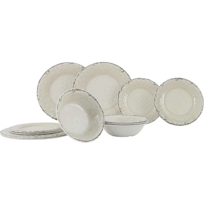 Afbeelding van Gimex Stone Line Servies Sand 12 Delig