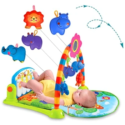 Afbeelding van Ricokid Muziek speelmat / Babygym 3 in 1 Muzikale Activity jungle