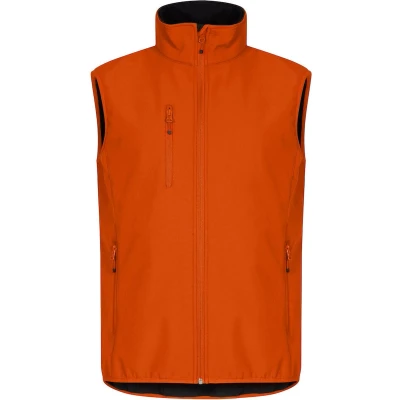 Afbeelding van Clique Classic Softshell Vest 0200911 Diep Oranje