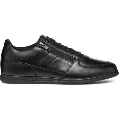 Afbeelding van Geox Renan Sneakers laag, Heren, Maat: 43, Noir Leer