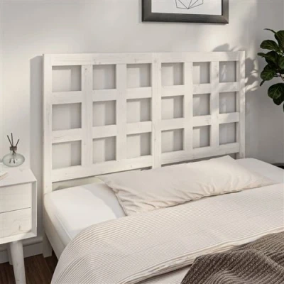 Afbeelding van vidaXL Hoofdbord Wit 140.5 x 100 cm