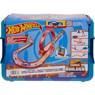 Afbeelding van Mattel Hot Wheels Track Builder Vlammenstunt Set