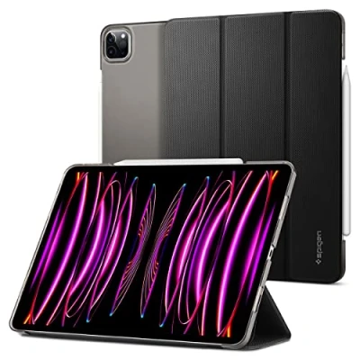 Afbeelding van Spigen Liquid Air Folio iPad Pro 11 (2021/2022) Hoes Book Case Zwart