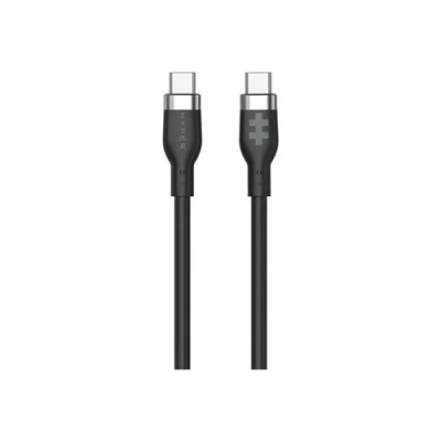 Image de HyperJuice Câble USB 24 pin C (M) pour 2.0 1.5 m Power Delivery (60W), gamme de puissance étendue (EPR) noir