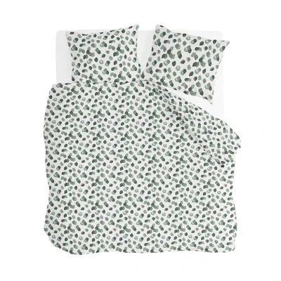 Afbeelding van Byrklund Dekbedovertrek Spotty Animal 240x220 100% Katoen Groen