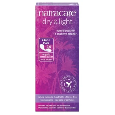 Afbeelding van Natracare Incontinentie Verband Plus 16 stuks
