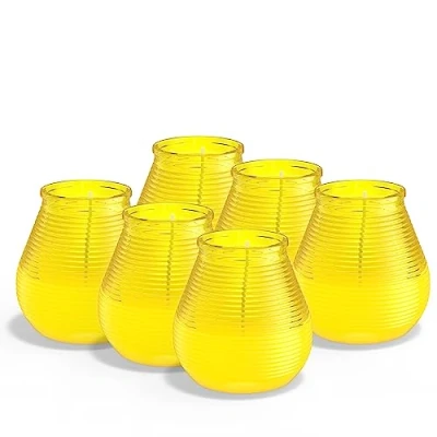 Afbeelding van Bolsius Olympic Light Geel 6x