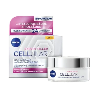 Afbeelding van Nivea Cellular Expert Filler Tagespflege LSF 15 Masker, Maat: 50 ml,