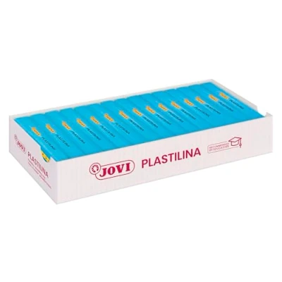 Afbeelding van Jovi Modelleerklei Junior 150 Gram Klei Lichtblauw